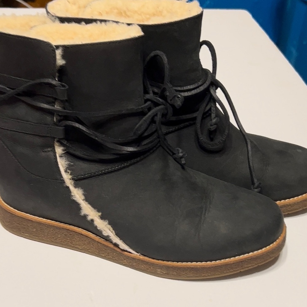 UGG black Louisa Ankle Boot